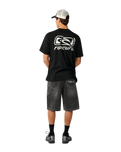 The Rip Curl Mens Archive Ripped T-Shirt in Black
