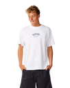The Rip Curl Mens Disorder Balance T-Shirt in White