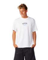The Rip Curl Mens Disorder Balance T-Shirt in White