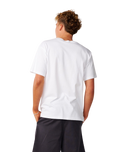 The Rip Curl Mens Disorder Balance T-Shirt in White