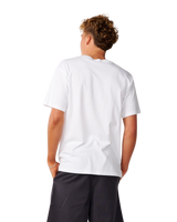 The Rip Curl Mens Disorder Balance T-Shirt in White