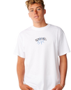 The Rip Curl Mens Disorder Balance T-Shirt in White