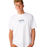 The Rip Curl Mens Disorder Balance T-Shirt in White