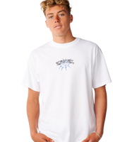 The Rip Curl Mens Disorder Balance T-Shirt in White