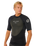 Omega 1.5mm Short Sleeved Rash Vest in Black