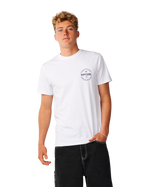 The Rip Curl Mens Staple T-Shirt in White