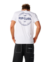 The Rip Curl Mens Staple T-Shirt in White