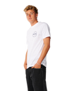 The Rip Curl Mens Staple T-Shirt in White