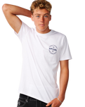 The Rip Curl Mens Staple T-Shirt in White