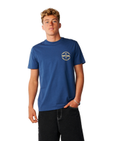 The Rip Curl Mens Staple T-Shirt in Light Navy