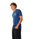 The Rip Curl Mens Staple T-Shirt in Light Navy