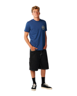 The Rip Curl Mens Staple T-Shirt in Light Navy