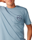The Rip Curl Mens Staple T-Shirt in Citadel Blue