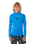 Boys Waves UPF Long Sleeved Rash Vest in Blue Gum