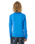 Boys Waves UPF Long Sleeved Rash Vest in Blue Gum