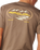 The Rip Curl Mens S-Series VC Peaks T-Shirt in Walnut