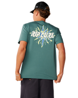 Disorder Burst T‑Shirt in Muted Green