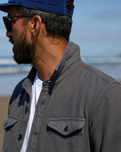 Chroma Blanket Shirt in Faded Black
