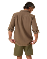 Chroma Blanket Shirt in Kelp Bloom