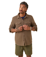 Chroma Blanket Shirt in Kelp Bloom