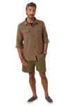 Chroma Blanket Shirt in Kelp Bloom