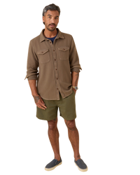 Chroma Blanket Shirt in Kelp Bloom