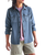 The Outerknown Mens Chroma Blanket Shirt in Marine