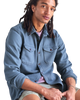 The Outerknown Mens Chroma Blanket Shirt in Marine