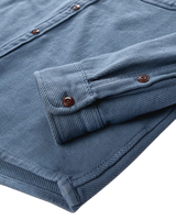 The Outerknown Mens Chroma Blanket Shirt in Marine