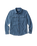 The Outerknown Mens Chroma Blanket Shirt in Marine
