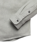 The Outerknown Mens Blanket Shirt in Heather Grey