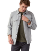The Outerknown Mens Blanket Shirt in Heather Grey