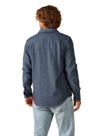 Blanket Shirt in Indigo Dual-Tone