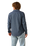 Blanket Shirt in Indigo Dual-Tone