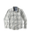 The Outerknown Mens Blanket Shirt in Half Light Little Boxes