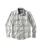 The Outerknown Mens Blanket Shirt in Half Light Little Boxes