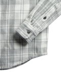 The Outerknown Mens Blanket Shirt in Half Light Little Boxes