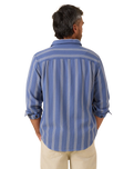 Blanket Shirt in Solimar Blue Skyline Stripe