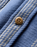 Blanket Shirt in Solimar Blue Skyline Stripe