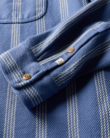 Blanket Shirt in Solimar Blue Skyline Stripe