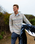 The Outerknown Mens Blanket Shirt in Sunrise Mojave Stripe