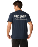 Pacific Rinse Pocket Relaxed T-Shirt in Dark Navy