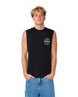 Staple Muscle Vest in Black