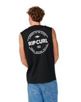Staple Muscle Vest in Black