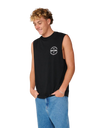 Staple Muscle Vest in Black