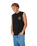 Staple Muscle Vest in Black