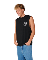 Staple Muscle Vest in Black