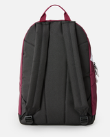 The Rip Curl Double Dome Pro 24L Backpack in Maroon
