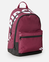 The Rip Curl Double Dome Pro 24L Backpack in Maroon
