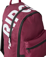 The Rip Curl Double Dome Pro 24L Backpack in Maroon